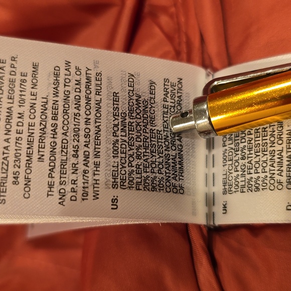 ADIDAS BRAND SIGNATURE WOMEN'S "WONDER RED" PUFFER DOWN VEST SIZE XS - Picture 16 of 16